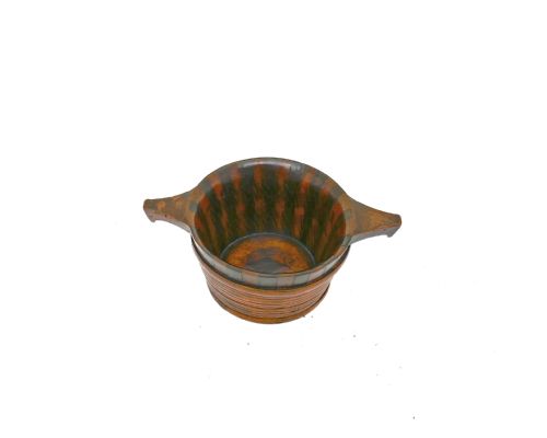 ANTIQUE TREEN 19THC SCOTTISH SINGLE SMALL STAVED AND BANDED DRINKING BICKER SCOTTISH C182040 - ADDITIONAL PHOTO 1
