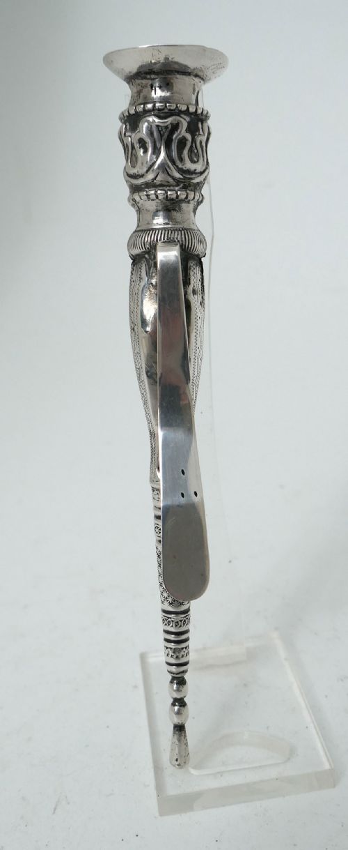 ANTIQUE SILVER SINGLE 16THC 17THC ENGRAVED LACE MAKERS NEEDLE HOLDER DUTCH C1590C1600 - ADDITIONAL PHOTO 3