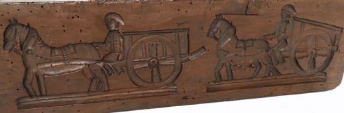 ANTIQUE TREEN LATE 18THC 19THC FRUITWOOD GINGERBREAD MOULD DUTCH C1780C1820 - ADDITIONAL PHOTO 2