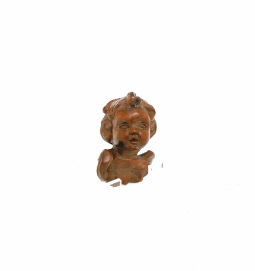 antique treen 18thc limewood carved small cherub flemish c172040 - CATEGORY: ANTIQUE MISCELLANEOUS - DATED 18TH CENTURY