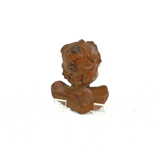 ANTIQUE TREEN 18THC LIMEWOOD CARVED SMALL CHERUB FLEMISH C172040 - ADDITIONAL PHOTO 1