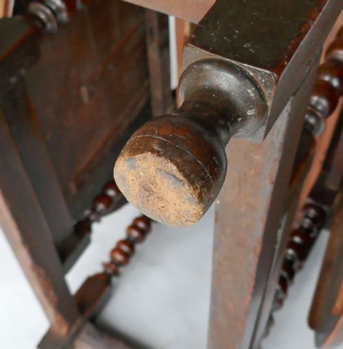 ANTIQUE EARLY OAK COUNTRY FURNITURE 17THC GATELEG TABLE ENGLISH C166080 - ADDITIONAL PHOTO 4