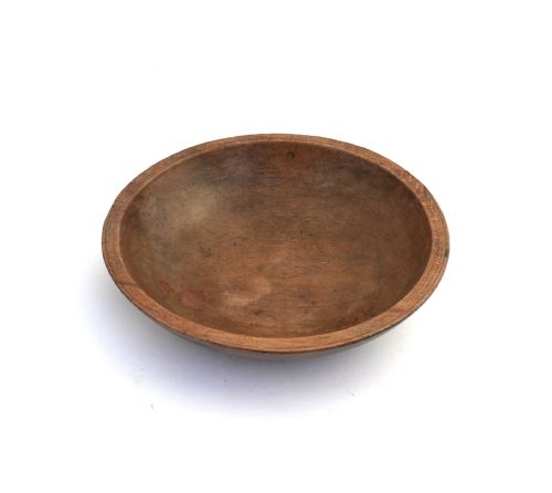 antique treen 19thc sycamore turned dairy bowl french c182030 - CATEGORY: ANTIQUE MISCELLANEOUS - DATED 19TH CENTURY