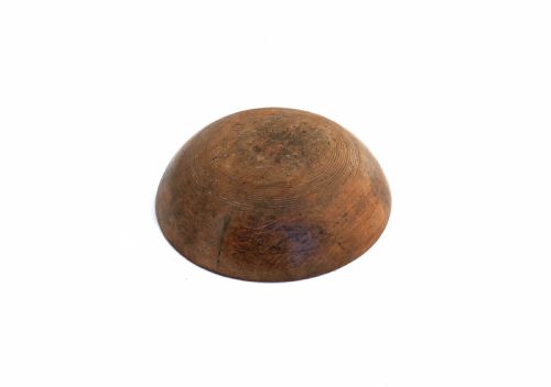 ANTIQUE TREEN 19THC SYCAMORE TURNED DAIRY BOWL FRENCH C182030 - ADDITIONAL PHOTO 2