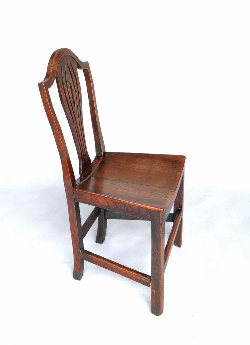 ANTIQUE COUNTRY FURNITURE 18THC SINGLE HEPPLEWHITE CHAIR ENGLISH C178090 - ADDITIONAL PHOTO 2