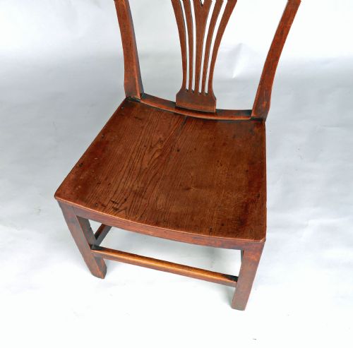 ANTIQUE COUNTRY FURNITURE 18THC SINGLE HEPPLEWHITE CHAIR ENGLISH C178090 - ADDITIONAL PHOTO 4