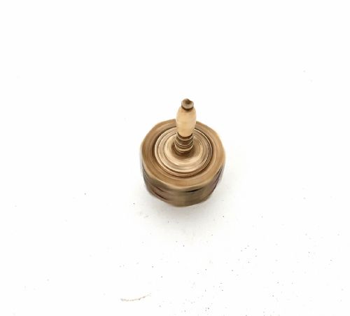 ANTIQUE COLLECTABLES 19THC SINGLE LARGE BONE NUMBERED TEETOTUM ENGLISH FRENCH C1815 - ADDITIONAL PHOTO 4