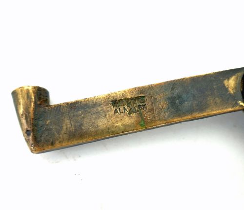 VINTAGE EARLY COLLECTABLES 20THC BRASS WOOD HARDY FISHING GAFF ENGLISH C1920 - ADDITIONAL PHOTO 3