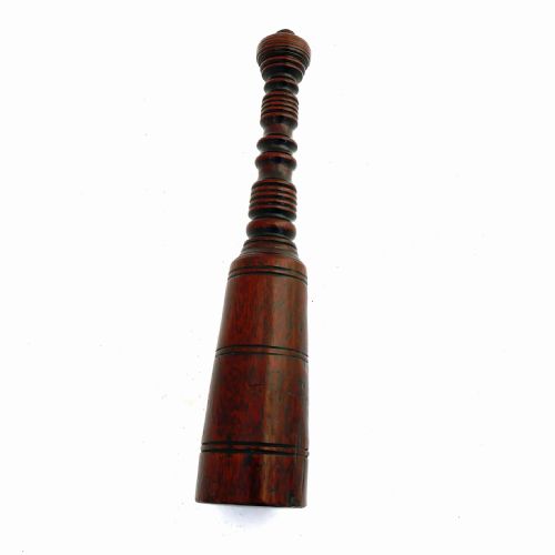 antique early treen 18thc turned fruitwood apothecary pestle english c172040 - CATEGORY: ANTIQUE MISCELLANEOUS - DATED 18TH CENTURY