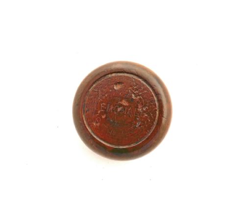 antique treen 19thc boxwood single codds bottle opener stamped lemonade english c188090 - CATEGORY: ANTIQUE MISCELLANEOUS - DATED 19TH CENTURY