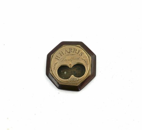 antique metalware single 19thc misers snuff box h harris dartford 188090 - CATEGORY: ANTIQUE BOXES - DATED 19TH CENTURY