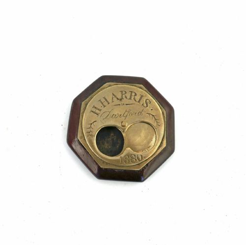 ANTIQUE METALWARE SINGLE 19THC MISERS SNUFF BOX H HARRIS DARTFORD 188090 - ADDITIONAL PHOTO 1