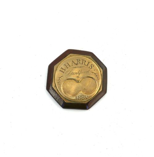ANTIQUE METALWARE SINGLE 19THC MISERS SNUFF BOX H HARRIS DARTFORD 188090 - ADDITIONAL PHOTO 2