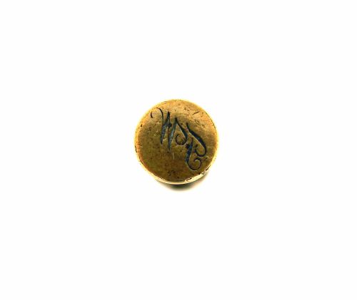 ANTIQUE EARLY METALWARE SINGLE 19THC BRASS PIPE TAMPER SEAL PRICKER COMBINATION ENGLISH C187090 - ADDITIONAL PHOTO 2