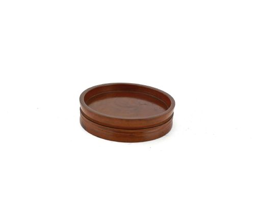 ANTIQUE TREEN 19THC APOTHECARY BOXWOOD PILL ROUNDER ENGLISH C184060 - ADDITIONAL PHOTO 2