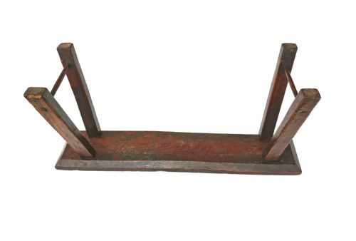 ANTIQUE EARLY COUNTRY FURNITURE 18THC ASH BENCH ENGLISH 1780C1800 - ADDITIONAL PHOTO 4