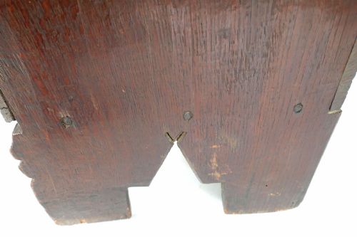 ANTIQUE PERIOD OAK ELIZABETHAN 16THC PLANKED COFFER ENGLISH C157090 - ADDITIONAL PHOTO 3