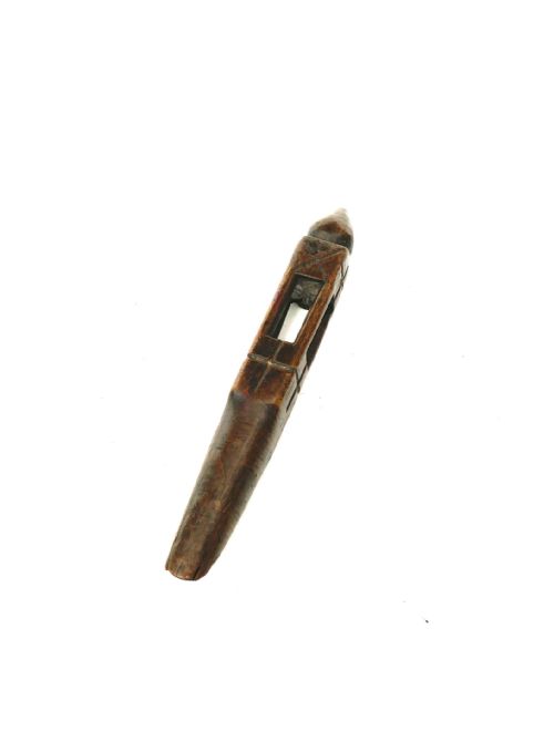 ANTIQUE EARLY TREEN SYCAMORE 19THC CARVED APPLE CORER ENGLISH C180020 - ADDITIONAL PHOTO 2