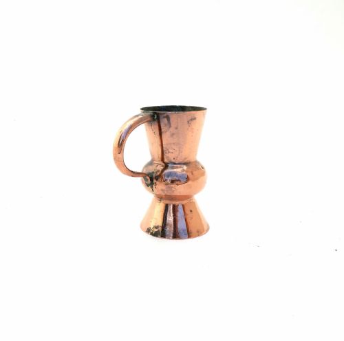 ANTIQUE EARLY SINGLE 19THC COPPER GILL THISTLE SPIRIT MEASURE SCOTTISH C182040 - ADDITIONAL PHOTO 1