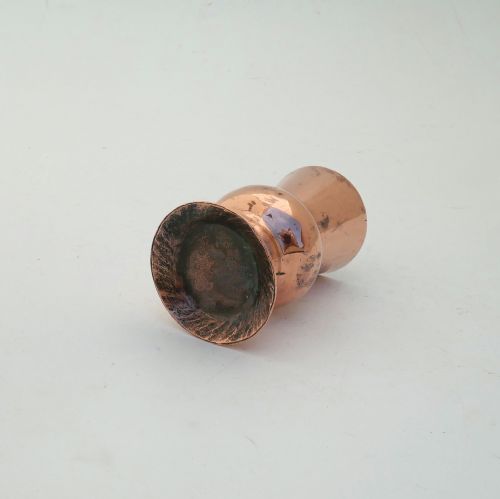 ANTIQUE EARLY SINGLE 19THC COPPER GILL THISTLE SPIRIT MEASURE SCOTTISH C182040 - ADDITIONAL PHOTO 2