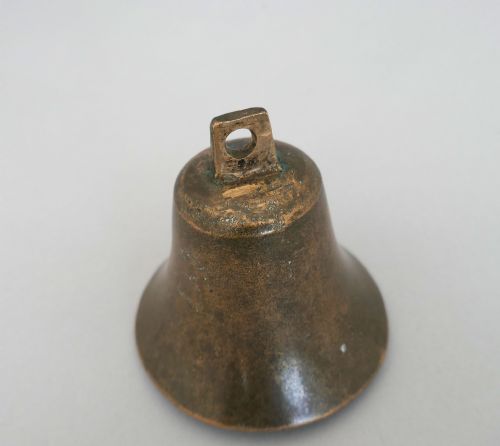 ANTIQUE METALWARE 17THC 18THC BRONZE SINGLE TABLE BELL BY WILLIAM COR ENGLISH ALDBOURNE C1696 C1722 - ADDITIONAL PHOTO 1