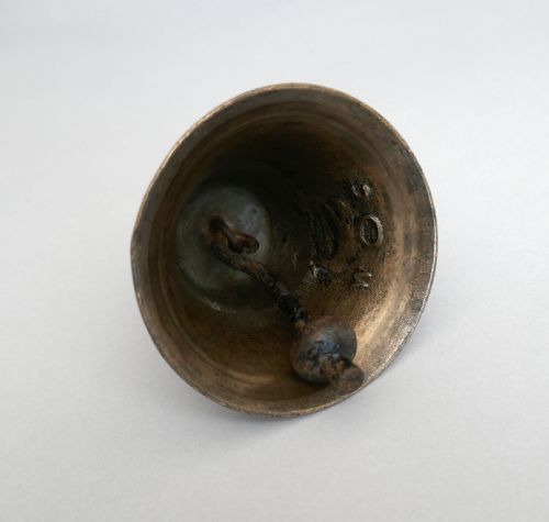ANTIQUE METALWARE 17THC 18THC BRONZE SINGLE TABLE BELL BY WILLIAM COR ENGLISH ALDBOURNE C1696 C1722 - ADDITIONAL PHOTO 4