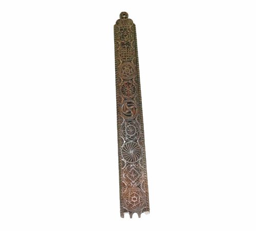 ANTIQUE TREEN 18THC BEECH MANGLE BOARD WITH EXTENSIVELY CARVED PATTERNS DUTCH C176080 - ADDITIONAL PHOTO 1