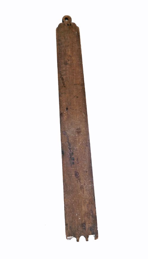 ANTIQUE TREEN 18THC BEECH MANGLE BOARD WITH EXTENSIVELY CARVED PATTERNS DUTCH C176080 - ADDITIONAL PHOTO 4