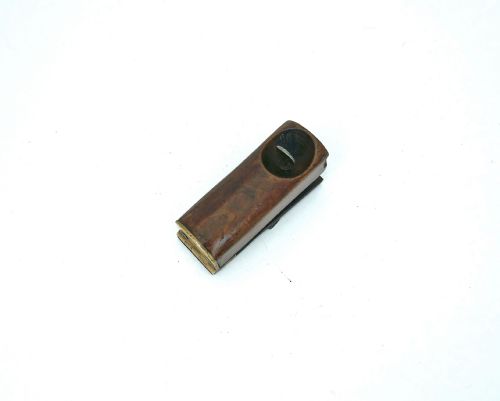 ANTIQUE TREEN SINGLE 18THC WOODWORKING PLANE BY JMOSS WARRINGTON ENGLISH C1780C1800 - ADDITIONAL PHOTO 2