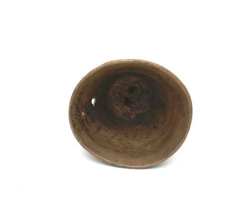 ANTIQUE EARLY METALWARE SINGLE 18THC BRONZE ENGLISH BELL C17021714 - ADDITIONAL PHOTO 2