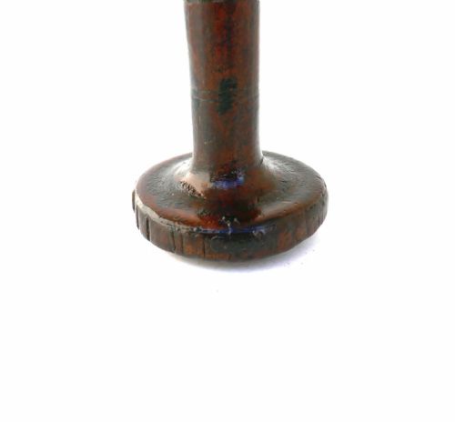 ANTIQUE TREEN LATE 18THC BEECH TURNED SLICKENSTONE ENGLISH C1780C1800 - ADDITIONAL PHOTO 2
