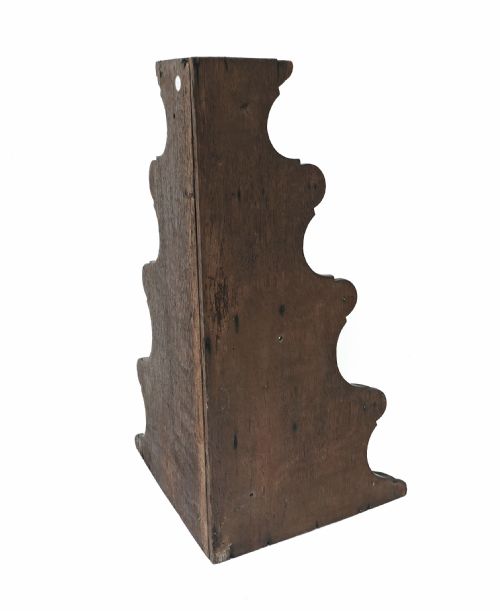 ANTIQUE OAK FURNITURE 18THC GRADUATING CORNER SHELVES DUTCH C176080 - ADDITIONAL PHOTO 1