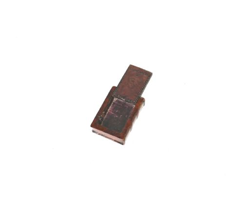 ANTIQUE TREEN 19THC FRUITWOOD BOOK SNUFF BOX ENGLISH C184060 - ADDITIONAL PHOTO 3