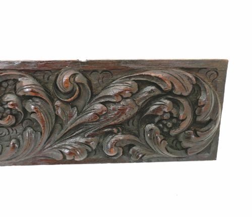 ANTIQUE CARVINGS PAIR OF 17THC OAK CARVED PANELS ITALIAN C167090 - ADDITIONAL PHOTO 2