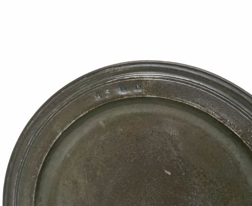 ANTIQUE EARLY METALWARE 17THC TRIPLEREEDED PEWTER PLATE WILLIAM BOX BANBURY - ADDITIONAL PHOTO 1