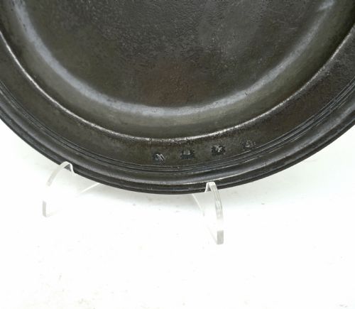 ANTIQUE EARLY METALWARE 17THC TRIPLEREEDED PEWTER PLATE WILLIAM BOX BANBURY - ADDITIONAL PHOTO 2