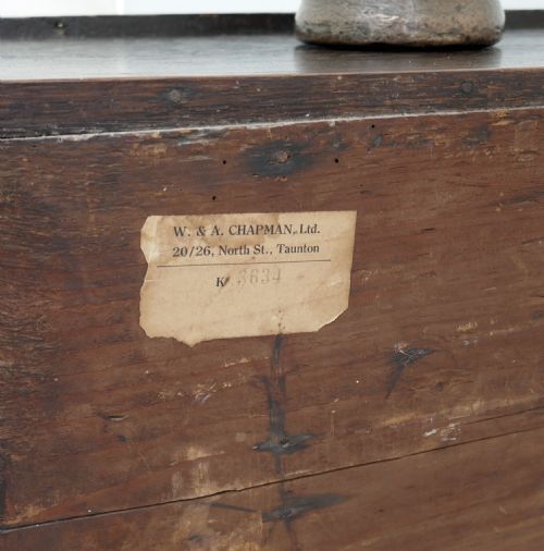 ANTIQUE EARLY OAK FURNITURE 18THC JOYNED DEEDS CUPBOARD ENGLISH C174060 - ADDITIONAL PHOTO 6