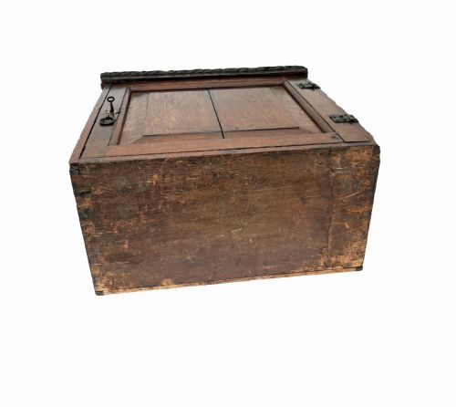 ANTIQUE EARLY OAK FURNITURE 18THC JOYNED DEEDS CUPBOARD ENGLISH C174060 - ADDITIONAL PHOTO 7
