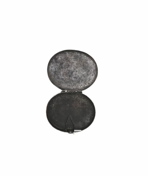 ANTIQUE EARLY METALWARE 18THC GENTLEMAN'S STEEL SNUFF BOX ENGRAVED JOSEPH JAMES HOULSOE AND DATED 1774 - ADDITIONAL PHOTO 3