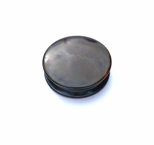 ANTIQUE 19THC TREEN FRUITWOOD SNUFF BOX WITH INTERESTING PROVENANCE ENGLISH DATED 1834 - ADDITIONAL PHOTO 2