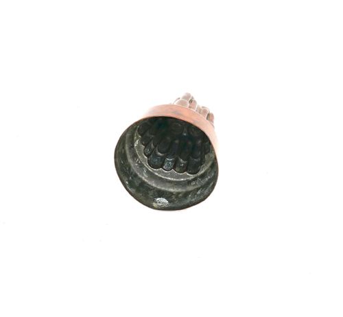 ANTIQUE METALWARE 19THC COPPER BENHAM'S JELLY MOULD PATTERN 495 ENGLISH C186095 - ADDITIONAL PHOTO 2