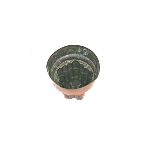 ANTIQUE METALWARE 19THC COPPER BENHAM'S JELLY MOULD PATTERN 495 ENGLISH C186095 - ADDITIONAL PHOTO 3