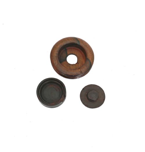 ANTIQUE EARLY TREEN 18THC FRUITWOOD TRICK OPENING SNUFF BOX ENGLISH C177090 - ADDITIONAL PHOTO 3