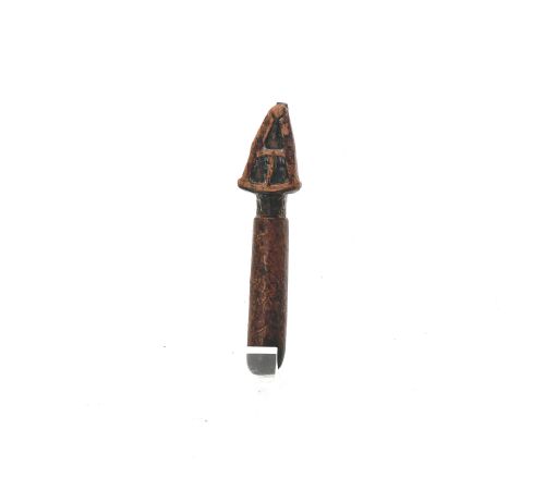 antique early treen 18thc beech carved dated pipe tamper english dated 1797 - CATEGORY: ANTIQUE MISCELLANEOUS - DATED 18TH CENTURY