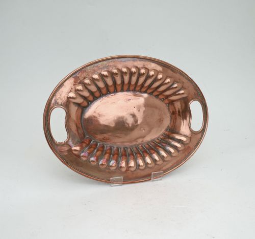 antique early metalware 19thc copper baguette bread tray english c186080 - CATEGORY: ANTIQUE METAL - DATED 19TH CENTURY
