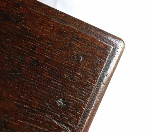 ANTIQUE EARLY OAK FURNITURE 18THC JOINED TABLE ENGLISH C171020 - ADDITIONAL PHOTO 2
