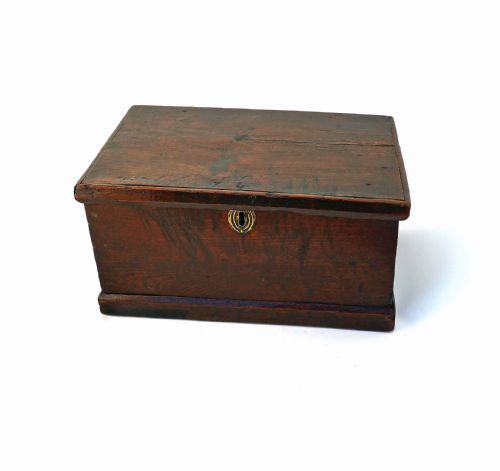 antique early furniture collectables 18thc elm writing box english c170020 - CATEGORY: ANTIQUE BOXES - DATED 18TH CENTURY