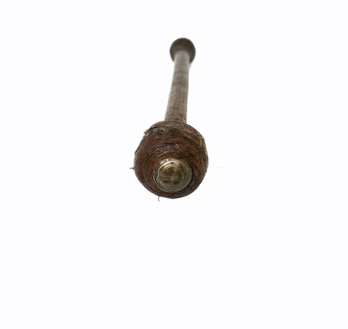 ANTIQUE COLLECTABLES 18THC THREAD COVERED GENTLEMAN'S LIFE PRESERVER WITH BRASS FINIALS ENGLISH C177090 - ADDITIONAL PHOTO 3