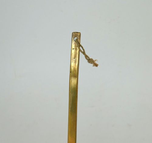 ANTIQUE METALWARE 17THC BRASS FISH SLICE FROM THE MANOR HOUSE KITCHEN ENGLISH C167090 - ADDITIONAL PHOTO 4