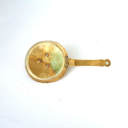 ANTIQUE EARLY METALWARE 17THC 18THC BRASS COPPER CHAMBERSTICK ENGLISH C1680C1700 - ADDITIONAL PHOTO 2